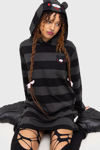 Harajuku Hooded Dress - Killstar x Gloomy Bear