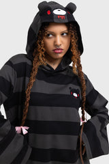 Harajuku Hooded Dress - Killstar x Gloomy Bear