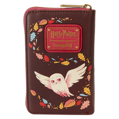 Hogwarts in Fall Autumn Zip Around Wallet - Harry Potter - Loungefly