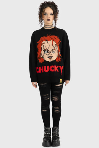 I Like To Be Hugged Sweater - Killstar x Chucky