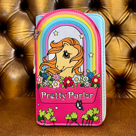 My Little Pony 40th Anniversary Pretty Parlour Zip Around Wallet - Loungefly