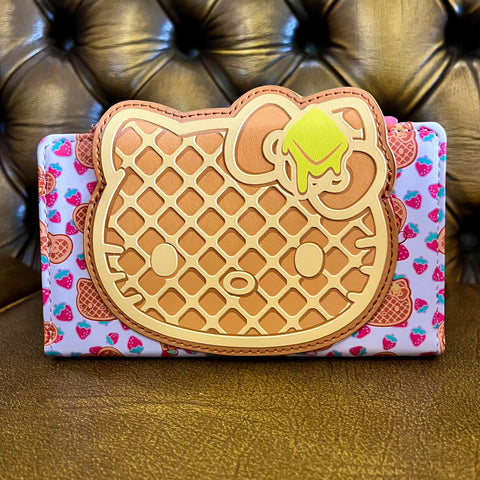 Sanrio Hello Kitty Scented Breakfast Waffle Flap Wallet - Loungefly