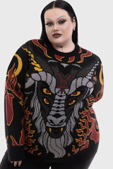 Inferno Hallowmas Sweater - Killstar