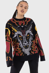 Inferno Hallowmas Sweater - Killstar