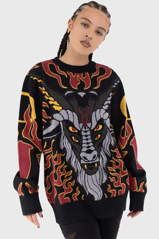 Inferno Hallowmas Sweater - Killstar