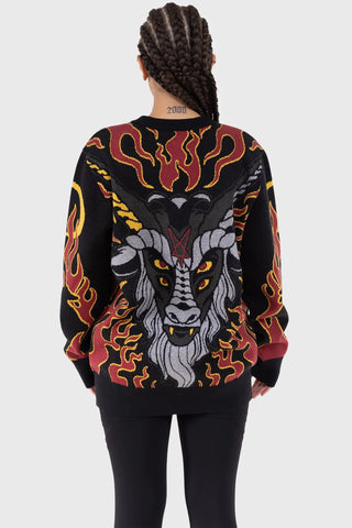 Inferno Hallowmas Sweater - Killstar