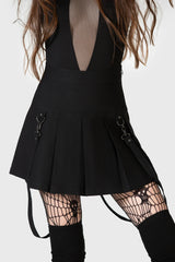 Merely A Madness Mini Skirt - Killstar
