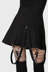 Merely A Madness Mini Skirt - Killstar