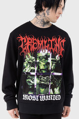 Most Wanted Sweatshirt - Killstar x Gremlins