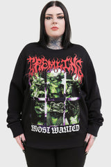 Most Wanted Sweatshirt - Killstar x Gremlins