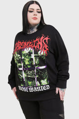 Most Wanted Sweatshirt - Killstar x Gremlins