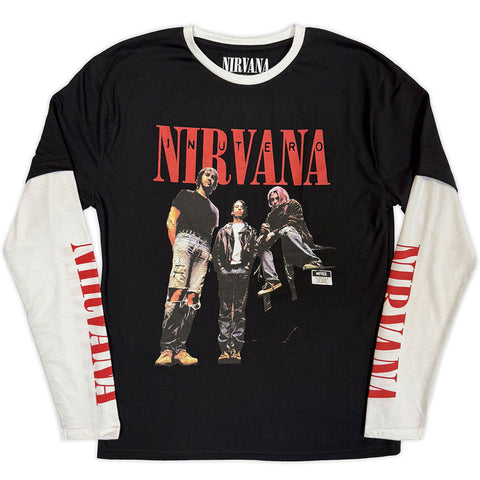 Nirvana Long Sleeve Layered T-Shirt