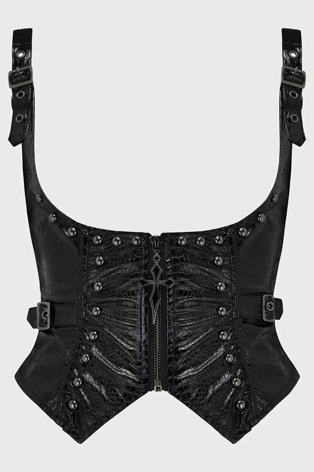 Psycho Moon Underbust Top - Killstar