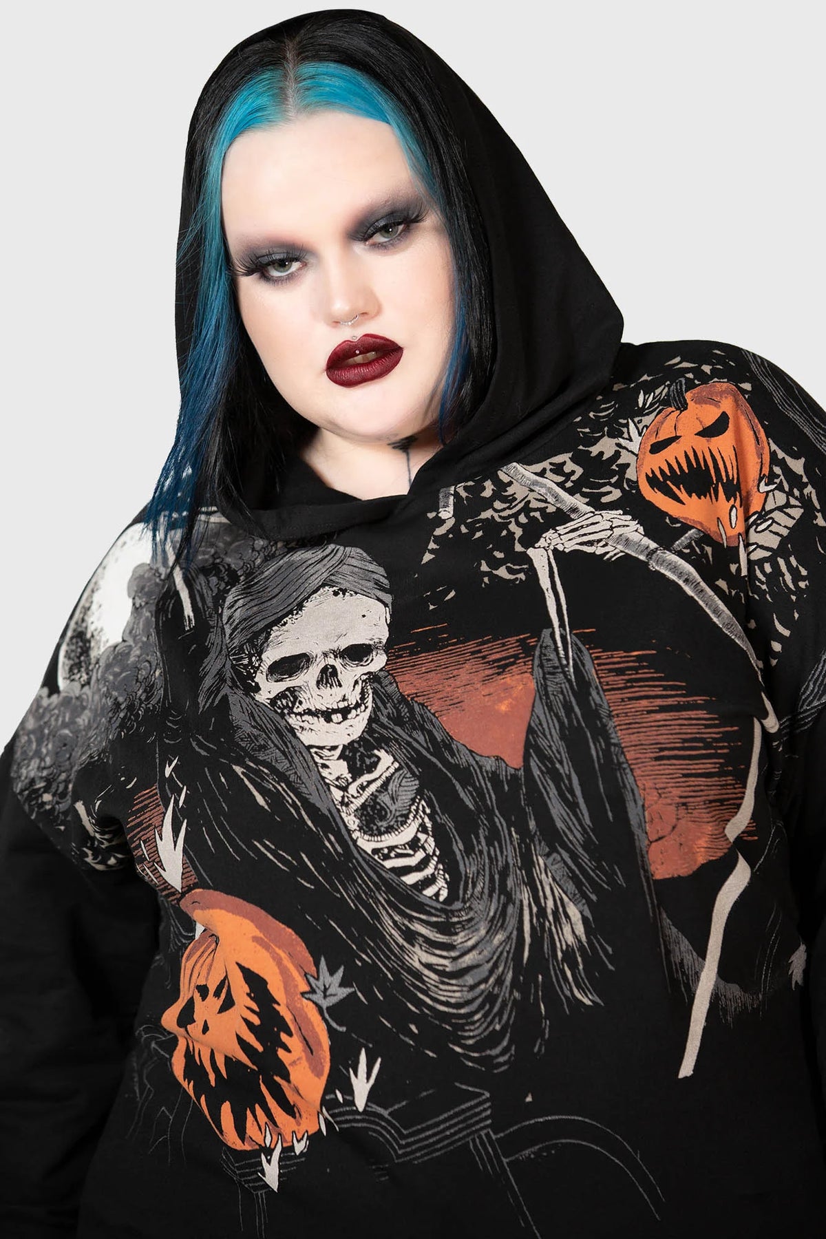 Scythe Oversized Hoodie - Killstar