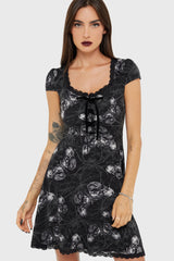 Spidrasica's Web Mini Dress - Killstar