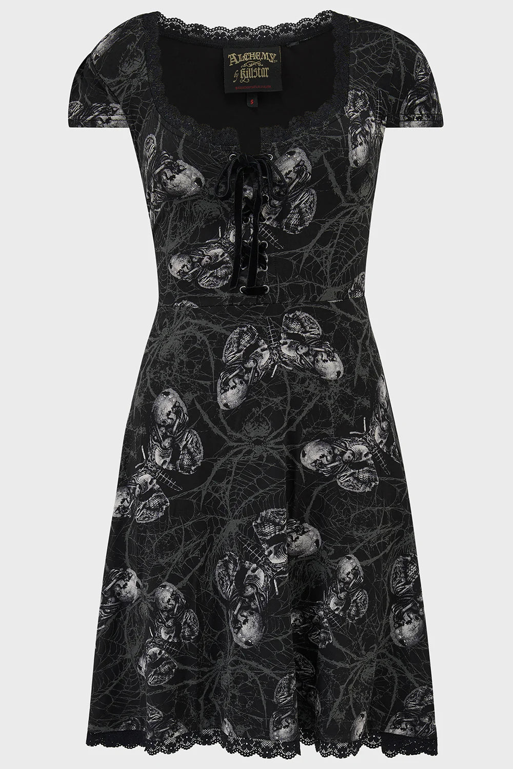 Spidrasica's Web Mini Dress - Killstar