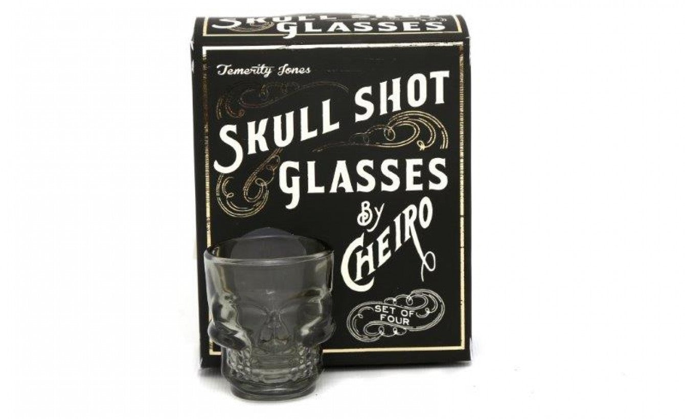 Skull Shot Glasses - Set of 4