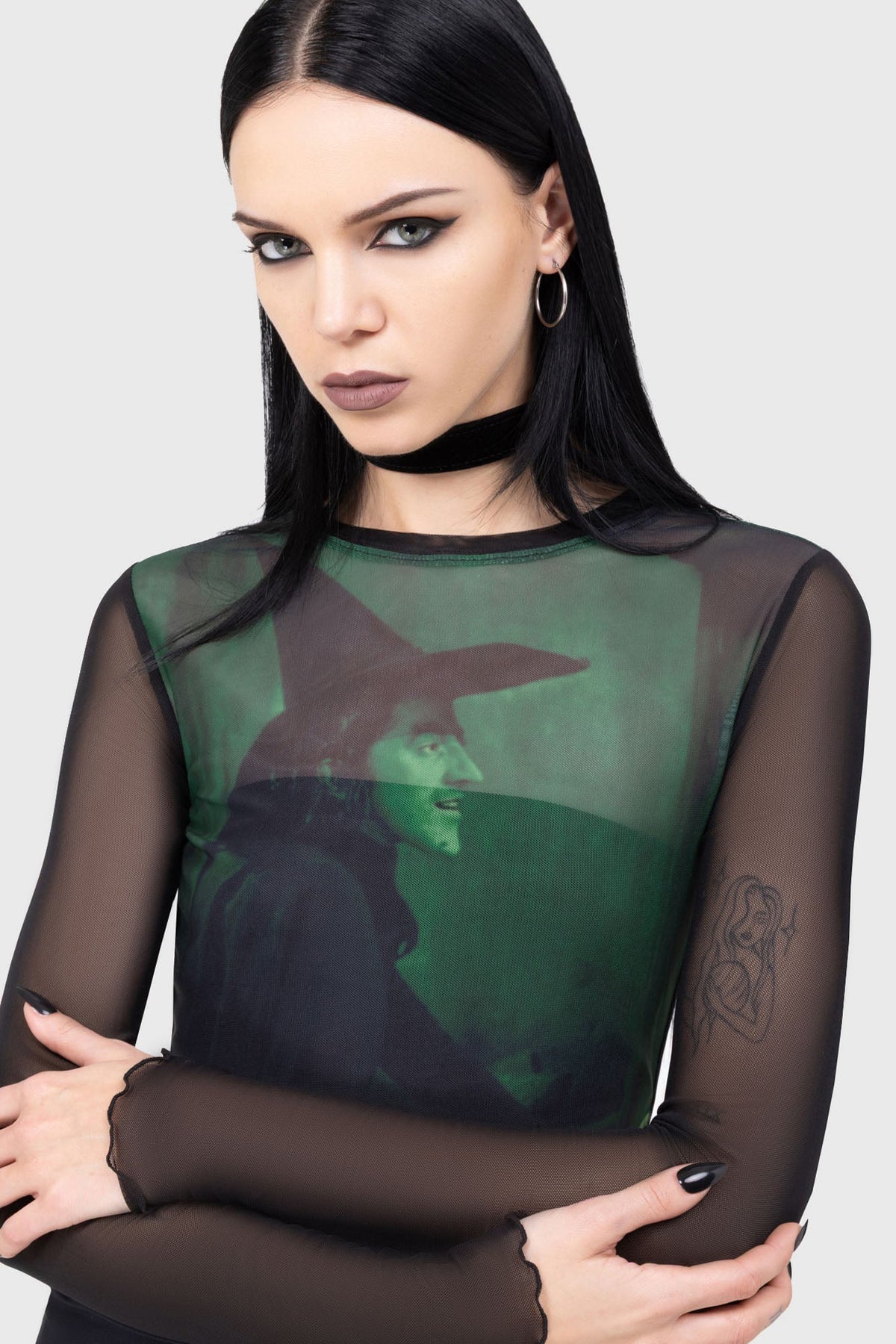 Truly Wicked Mesh Top - Wizard of Oz x Killstar