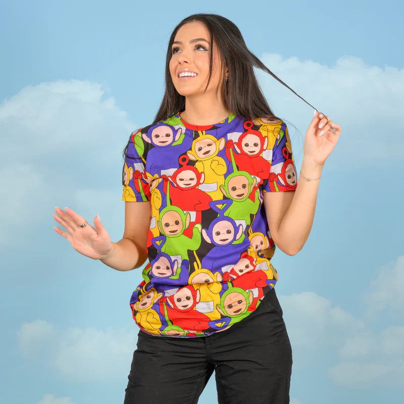 Teletubbies AOP T-Shirt - Cakeworthy