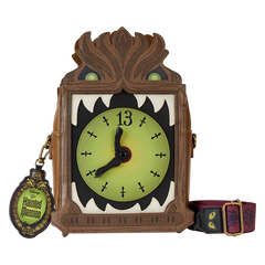 Haunted Mansion Clock Crossbody Bag - Loungefly