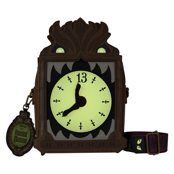 Haunted Mansion Clock Crossbody Bag Loungefly Yella Brick Road