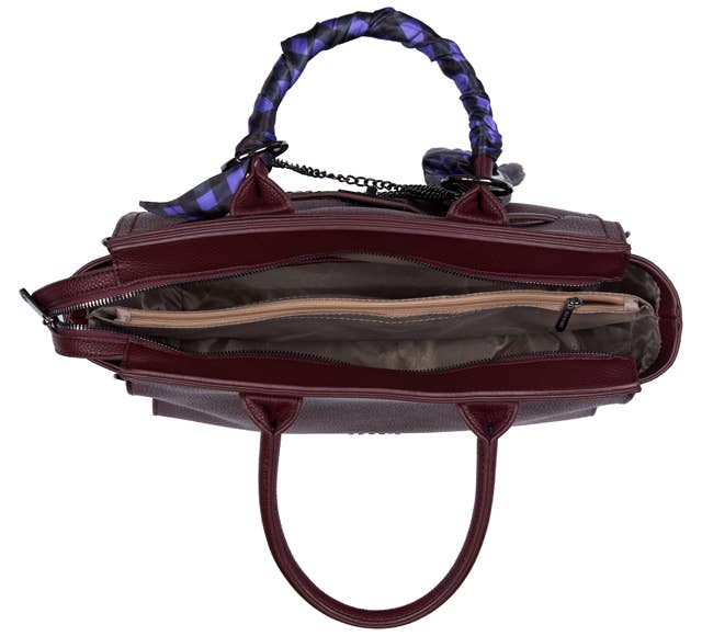 Layered Chain Tote Bag