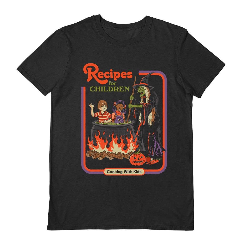 Steven Rhodes (Recipes For Children) Black Unisex T-Shirt