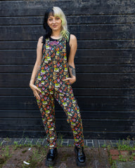 Bewitched Stretch Twill Dungarees - Run & Fly