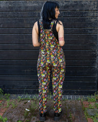 Bewitched Stretch Twill Dungarees - Run & Fly