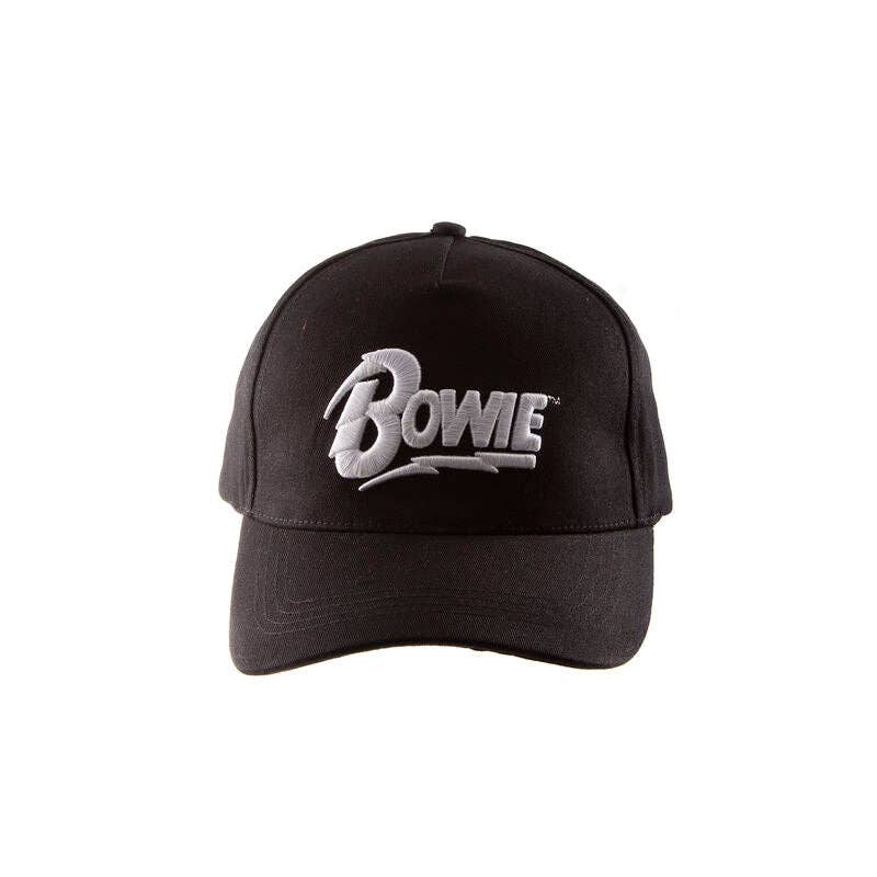 David Bowie - High Build Logo - Baseball Cap