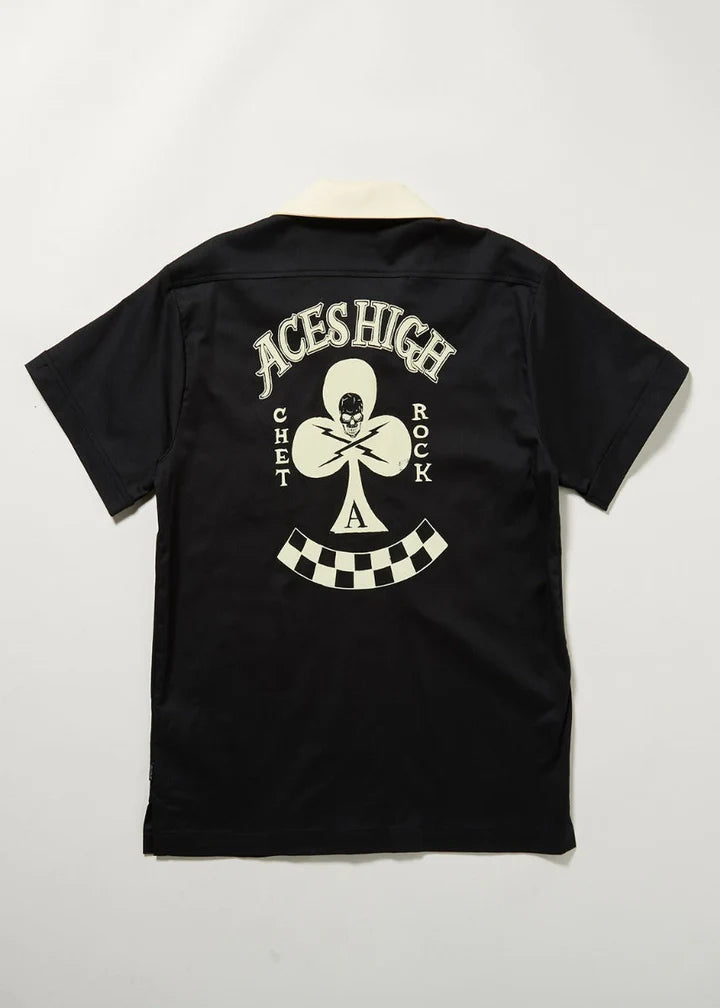 Aces High Bowling Shirt - Chet Rock