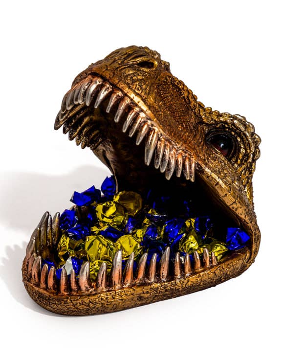 T-Rex Head Storage Dish