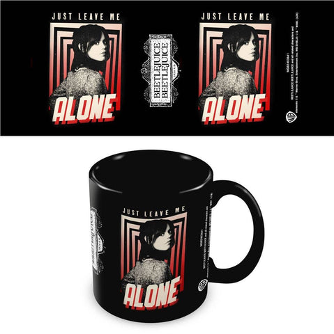 Beetlejuice (Just Leave Me Alone) Black Mug