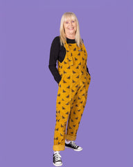 Gold Bee Stretch Corduroy DungaBee Dungarees - Run & Fly