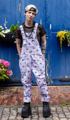 Lavender Bee Dungarees - Run & Fly