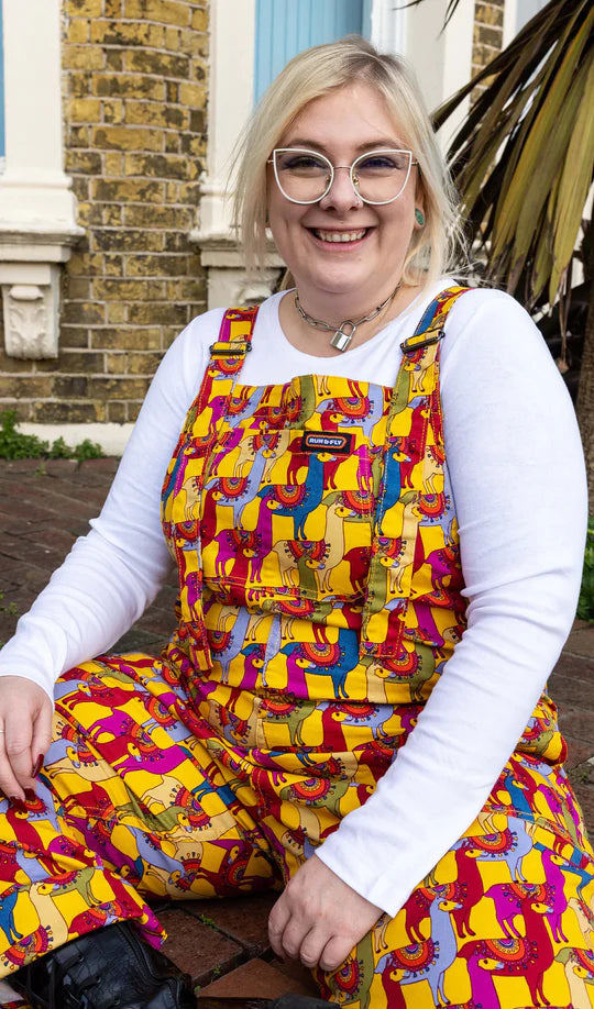 Drama Llama Dungarees - Run & Fly – Yella Brick Road