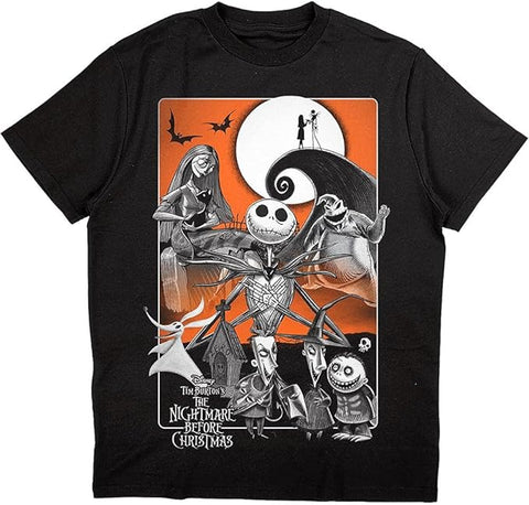 The Nightmare Before Christmas All Characters T-Shirt