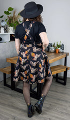 What A Hoot Owl Flared Pinafore Dress - Run & Fly [Last Available]