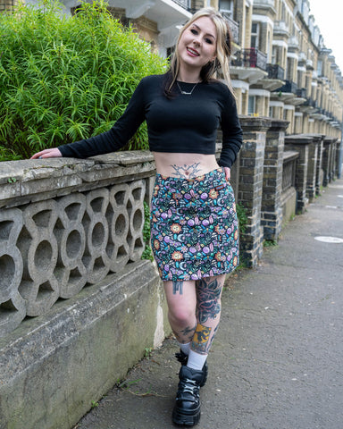 Boho Summer A Line Skirt - Run & Fly
