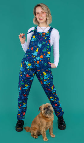 Dogs in Space Dungarees - Run & Fly