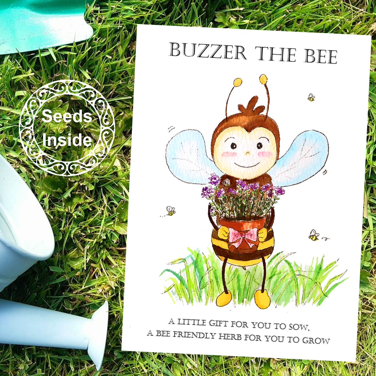 Buzzer The Bee Seed Card - Seeds with Love