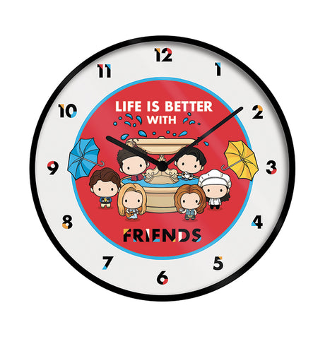 Friends Chibi Clock Life Is Better With Friends (Last Available)