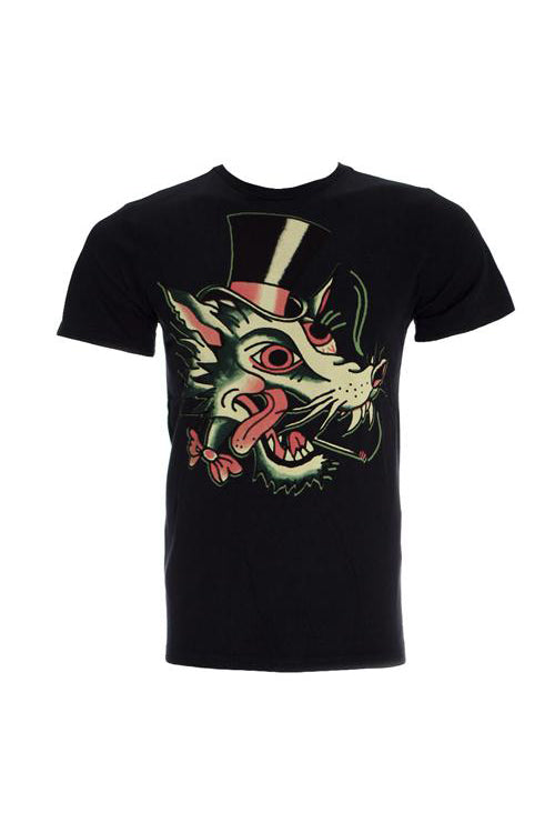 Wolf Head Black T-Shirt - Iron Fist (Last Available)