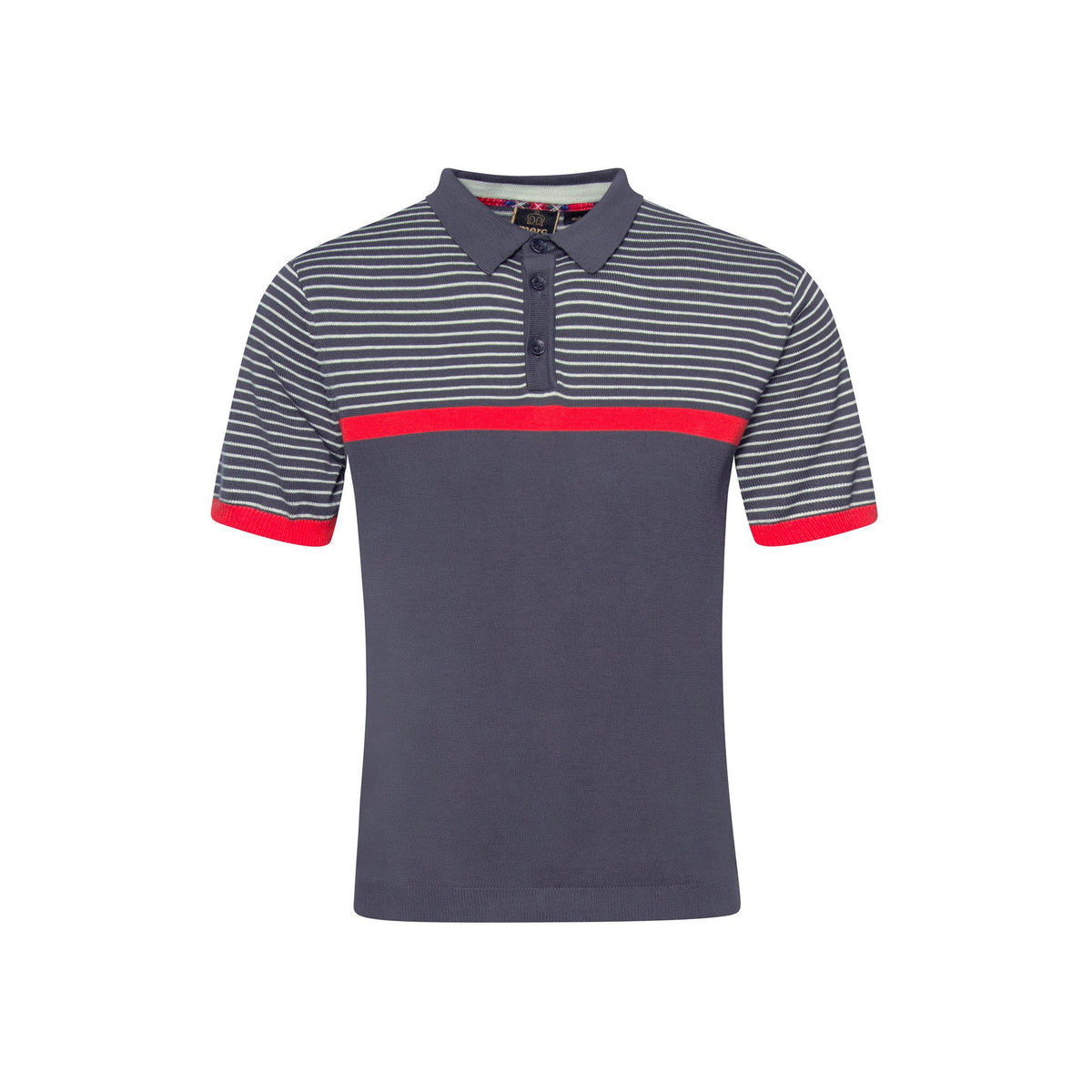 Blake Knit Polo - Merc