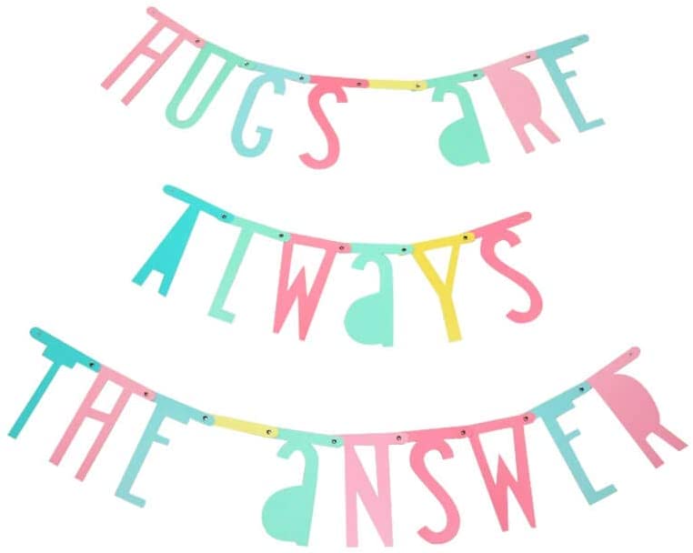 Make Your Own Pastel Letter Banner - A Little Lovely Company