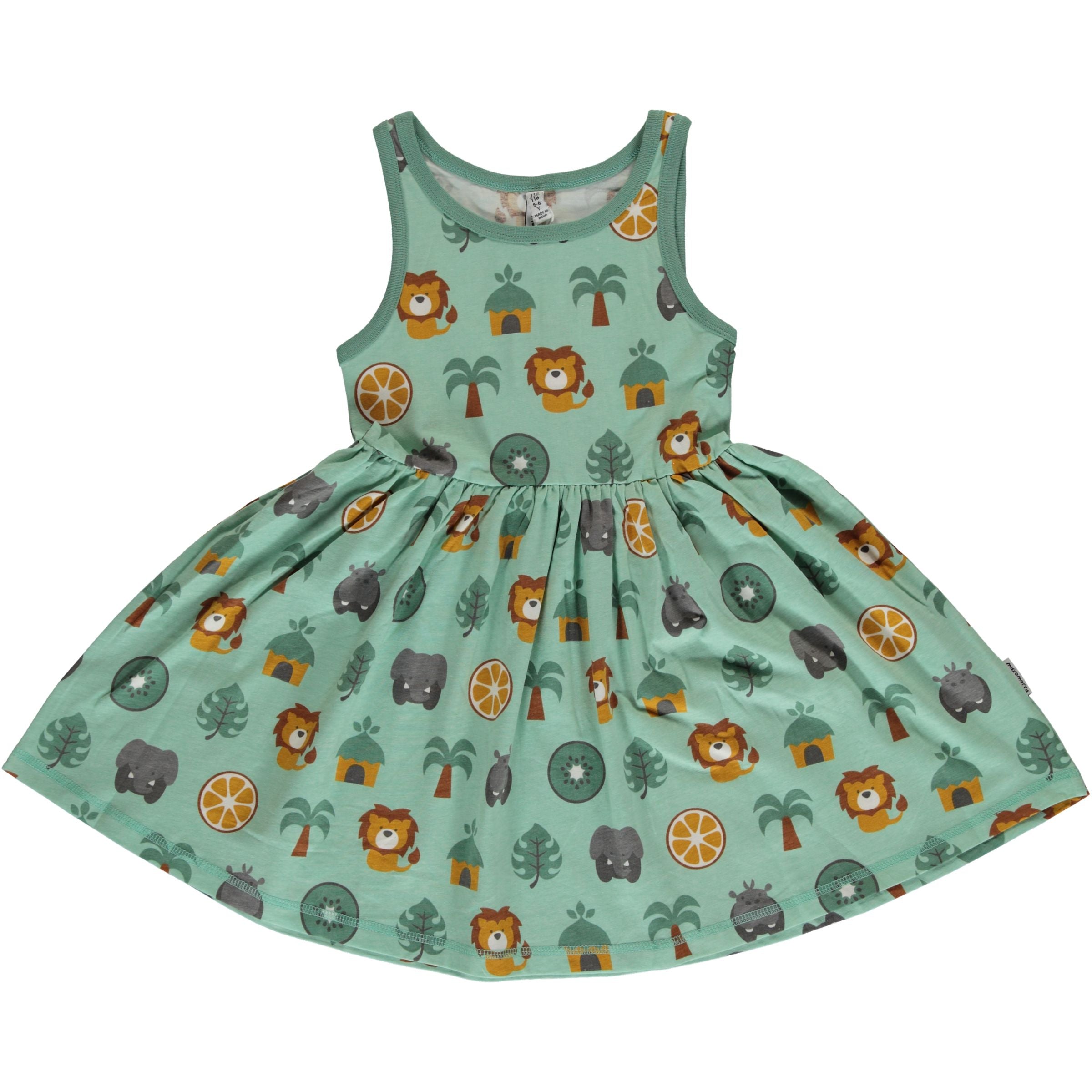 Children's Jungle Spin Dress - Maxomorra (Last Available)