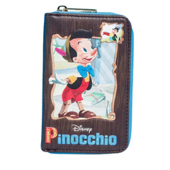 Pinocchio Book Zip Around Wallet - Loungefly