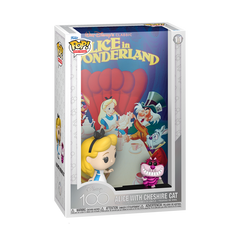 Alice in Wonderland Movie Poster Alice With Cheshire Cat Pop Vinyl
