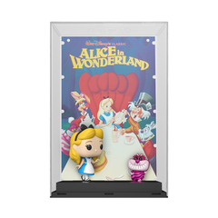 Alice in Wonderland Movie Poster Alice With Cheshire Cat Pop Vinyl
