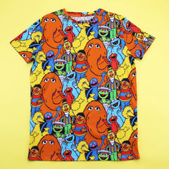 Sesame Street AOP T-Shirt - Cakeworthy